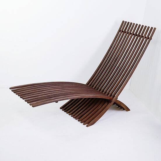 'Nozib' teak chair by Nils-Ole Zib for Bergafor