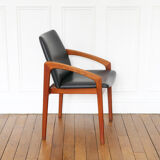 Fauteuil par Henning Kjærnulf pour Korup Stolefabrik