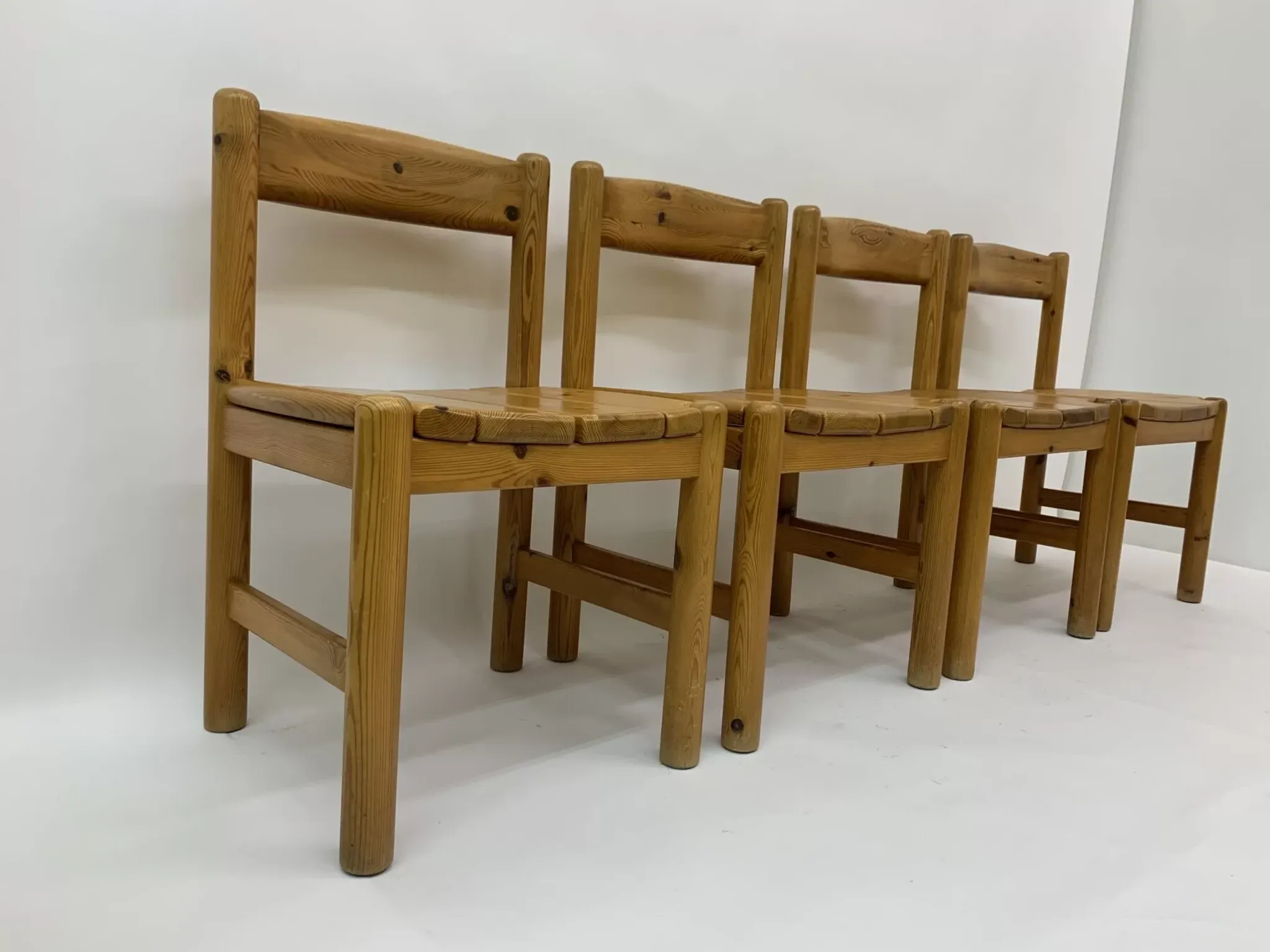 Set of 4 Rainer Daumiller dining chairs, 1970s