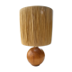 Lampe vous et raphia vintage