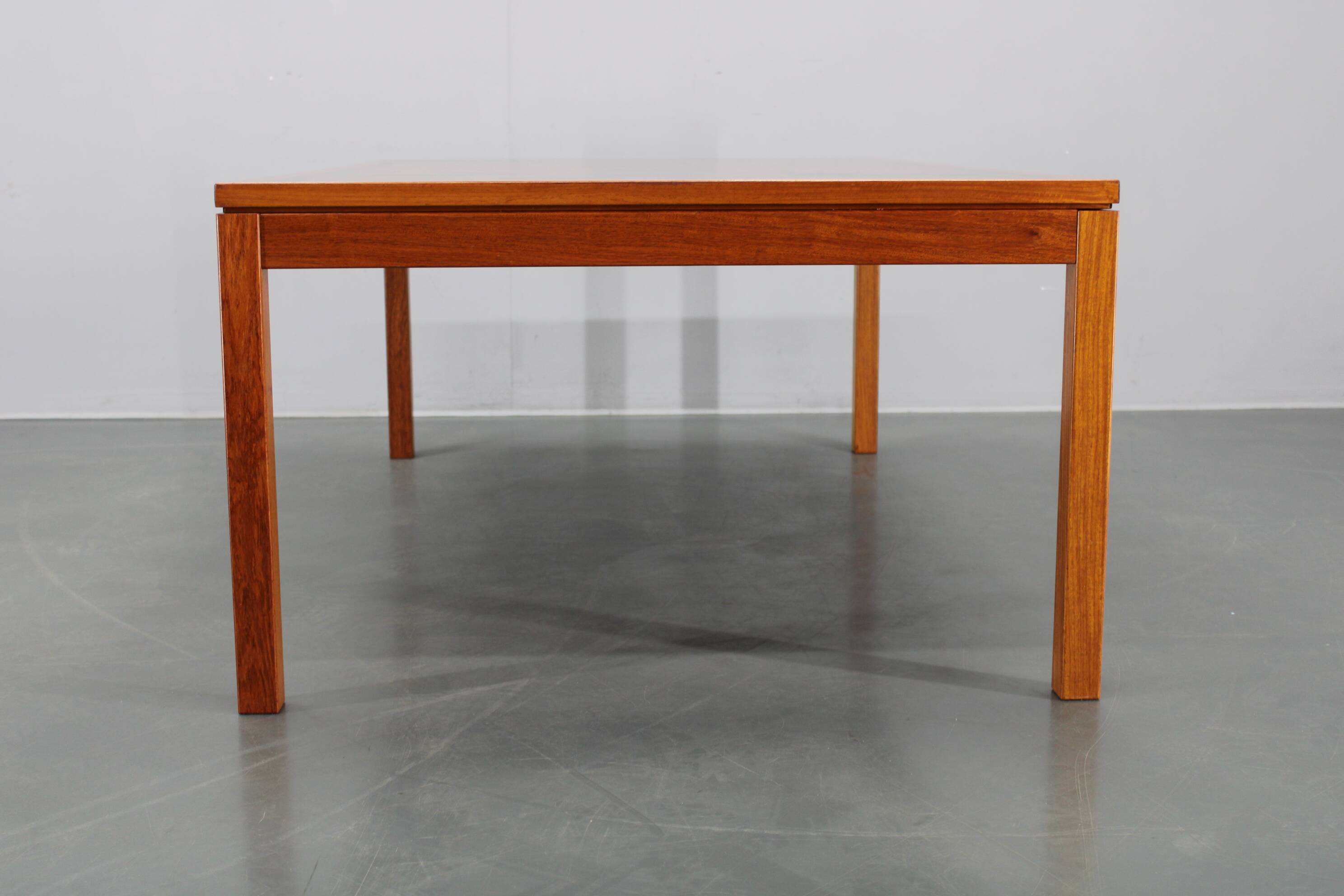 1980s Danish end-grain mosaic coffee table by Middelboe & Linduma for Tranekaer