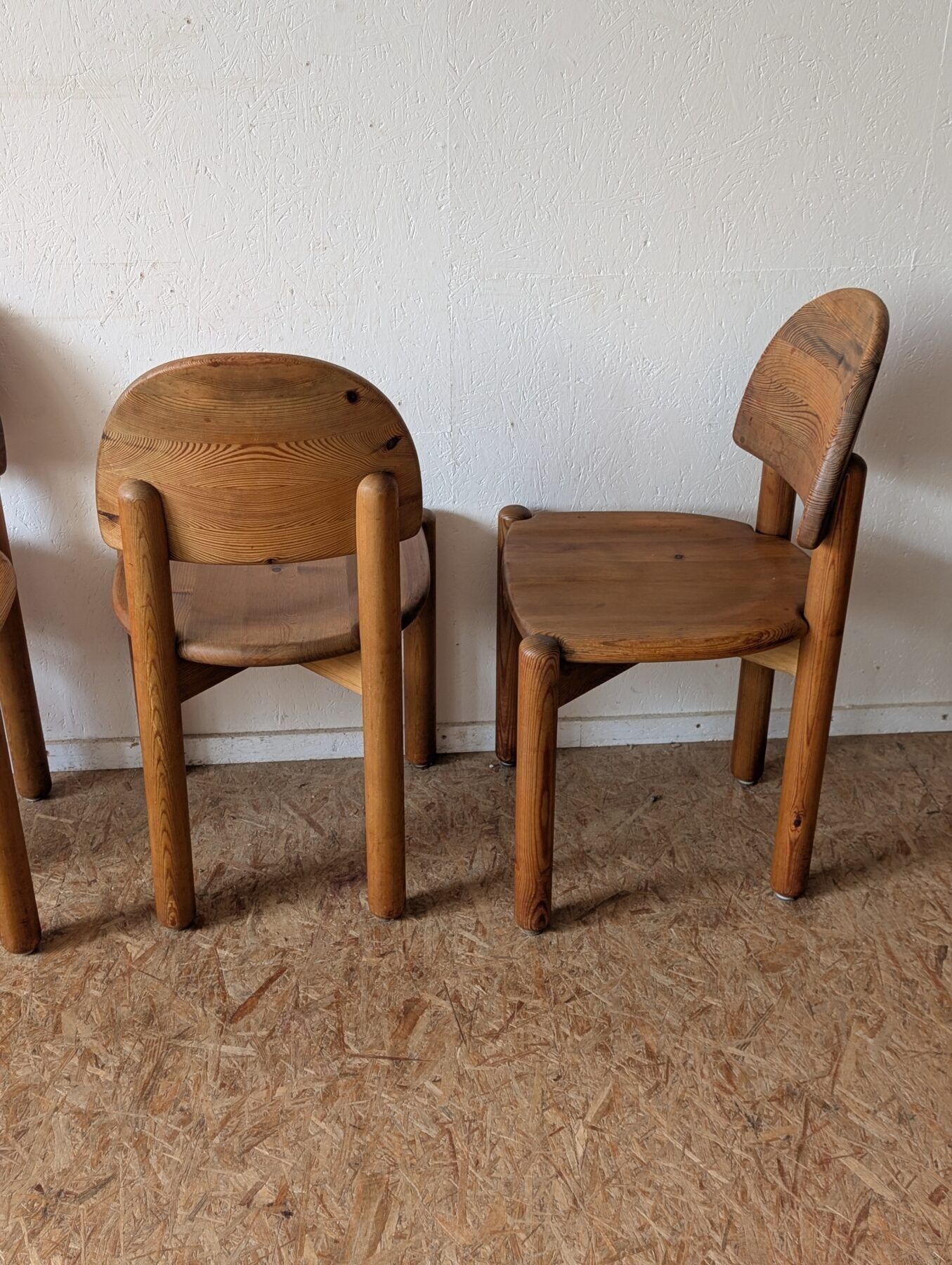 Set of 4 chairs by Rainer Daumiller from the 70s/80s.