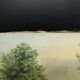 Oil on canvas painting landscape signed A Tournier 1884