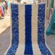Handmade pure wool rug, custom size 150/250 cm.