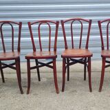 Set of 6 Fischel and EV bistro chairs