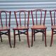 Set de 6 chaises bistrot Fischel et EV
