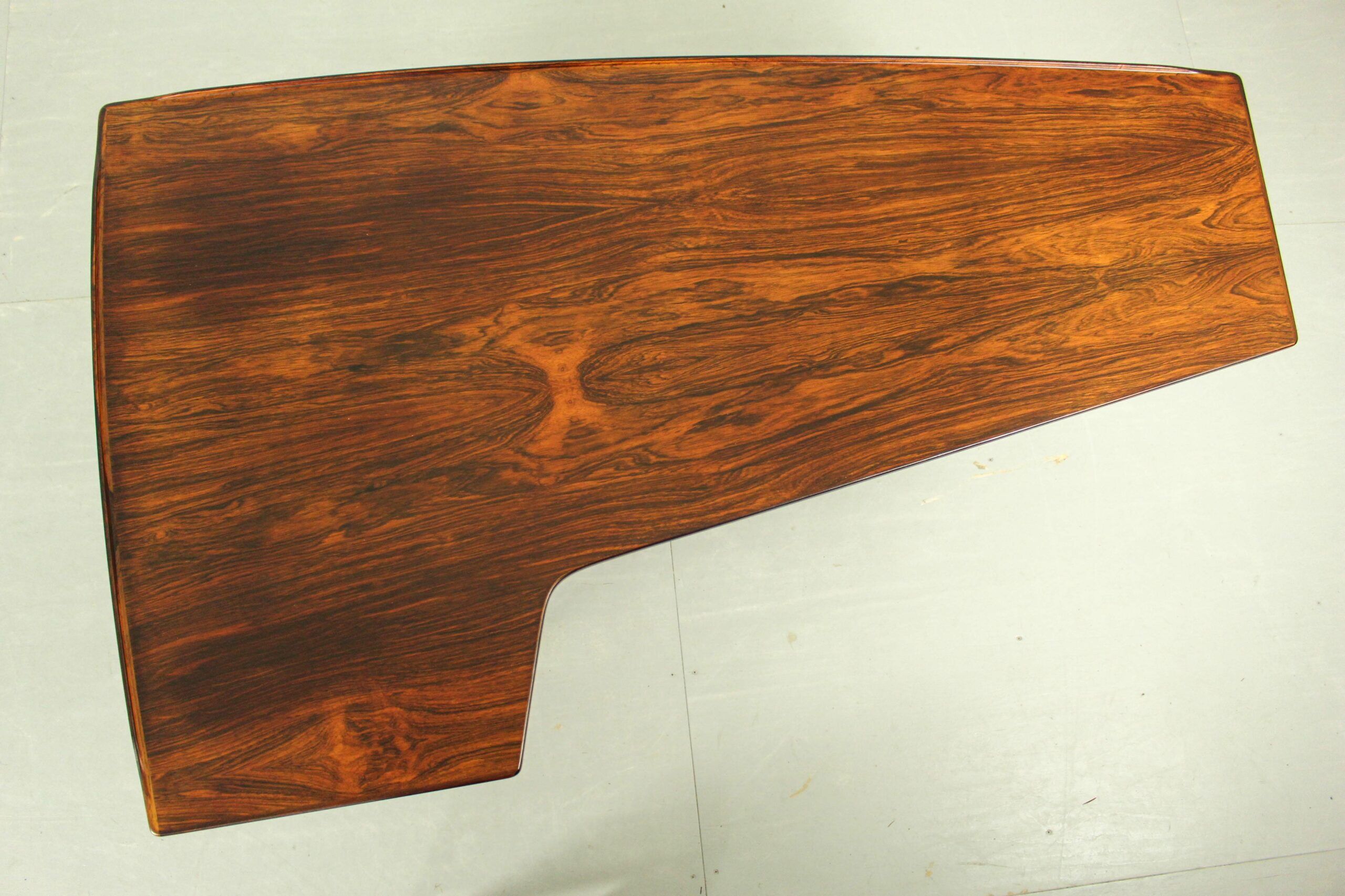 1960s Peter Løvig Nielsen 'Boomerang' Desk Hedensted Møbelfabrik