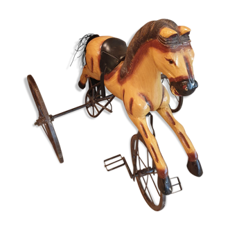 Tricycle at horse