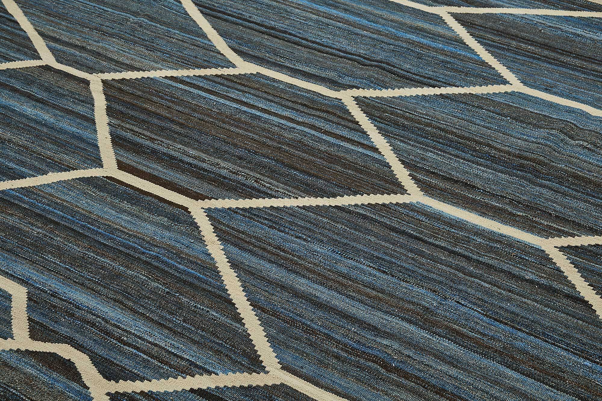 Contemporary Tribal Decorative Kilim 324 cm x 407 cm