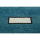 Vintage Turkish Oushak handmade wool cotton blue area rug 204x304