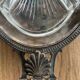 Vintage French-style serving set with 4 cut glass bowls