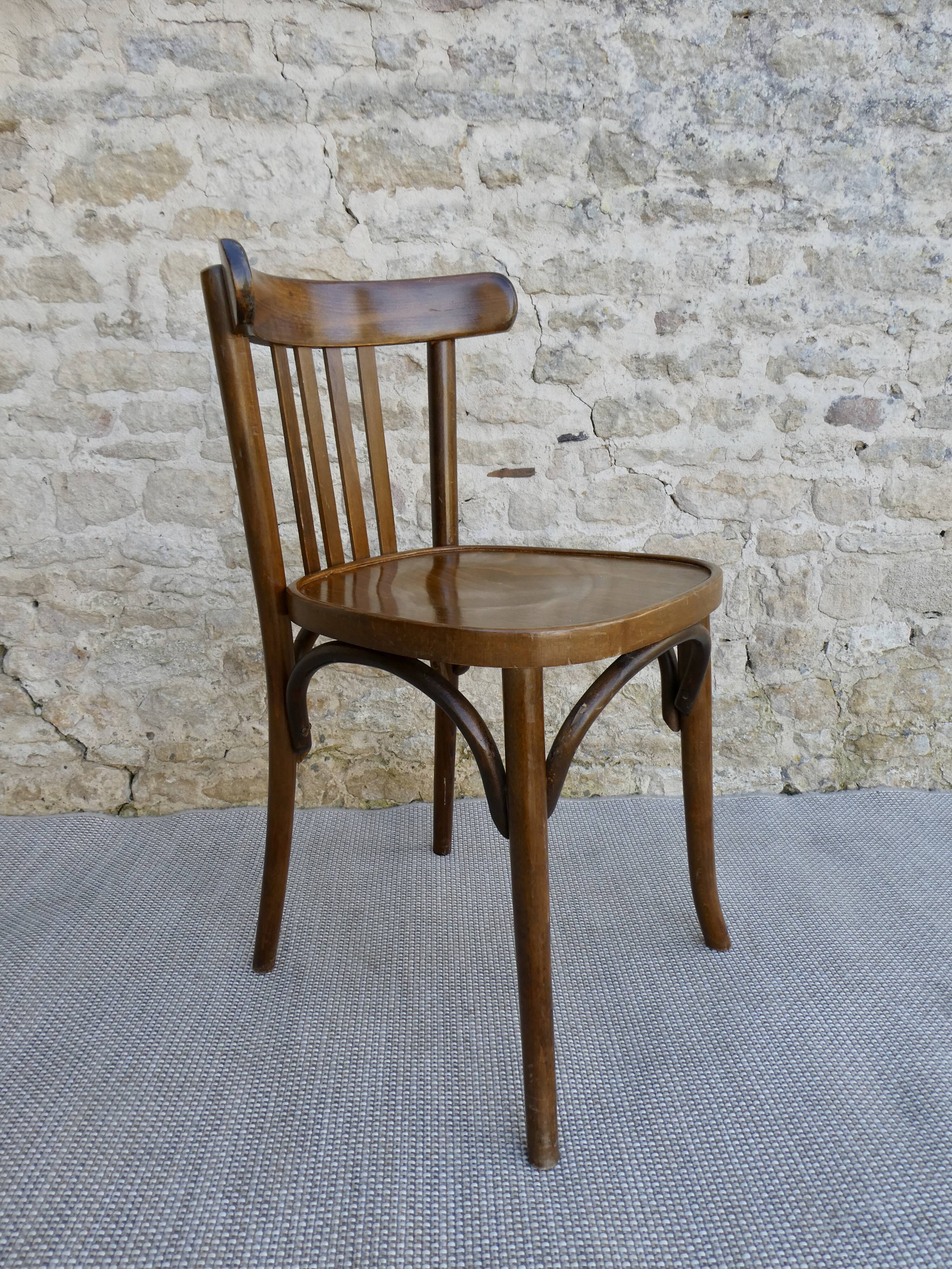 Baumann bistro chair, 1950s