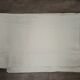 Drap ancien brodé monogramme EC drap métis 285 x 200 cm
