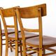 Set of 3 Vintage Frankfurter Chairs, 1970s Mid-Century Beech Dining Chairs,