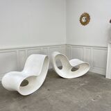 Pair of Voido armchairs by Ron Arad for Magis