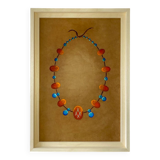 Contemporary painting "Berber Necklace 4", 2024