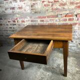 1900s walnut farmhouse/desk table