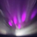 Mood lamp in changing colors vintage design