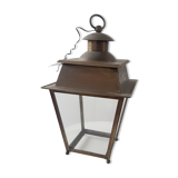 Brass lantern suspension