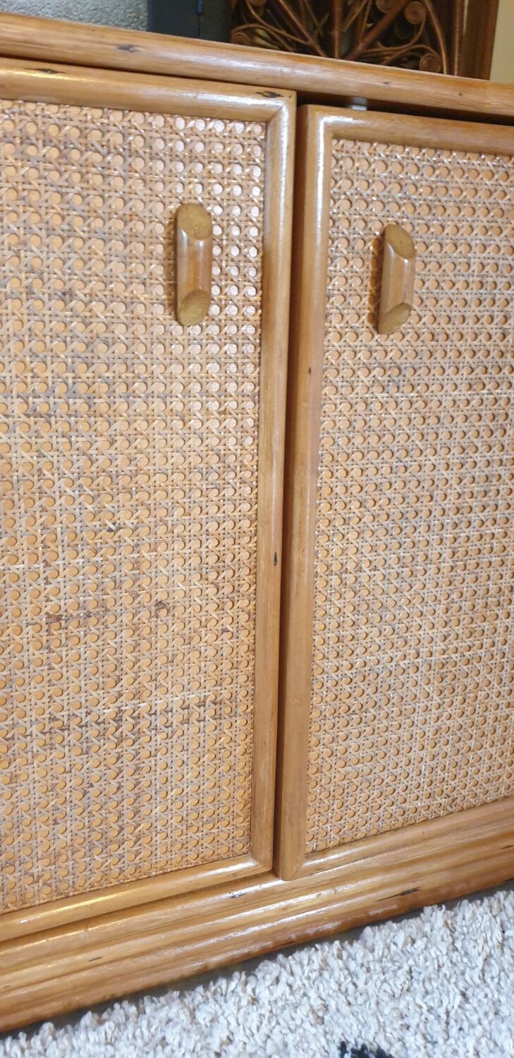 Bamboo and canning sideboard