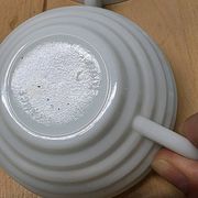 Service à café en opaline de style Art déco, années 50