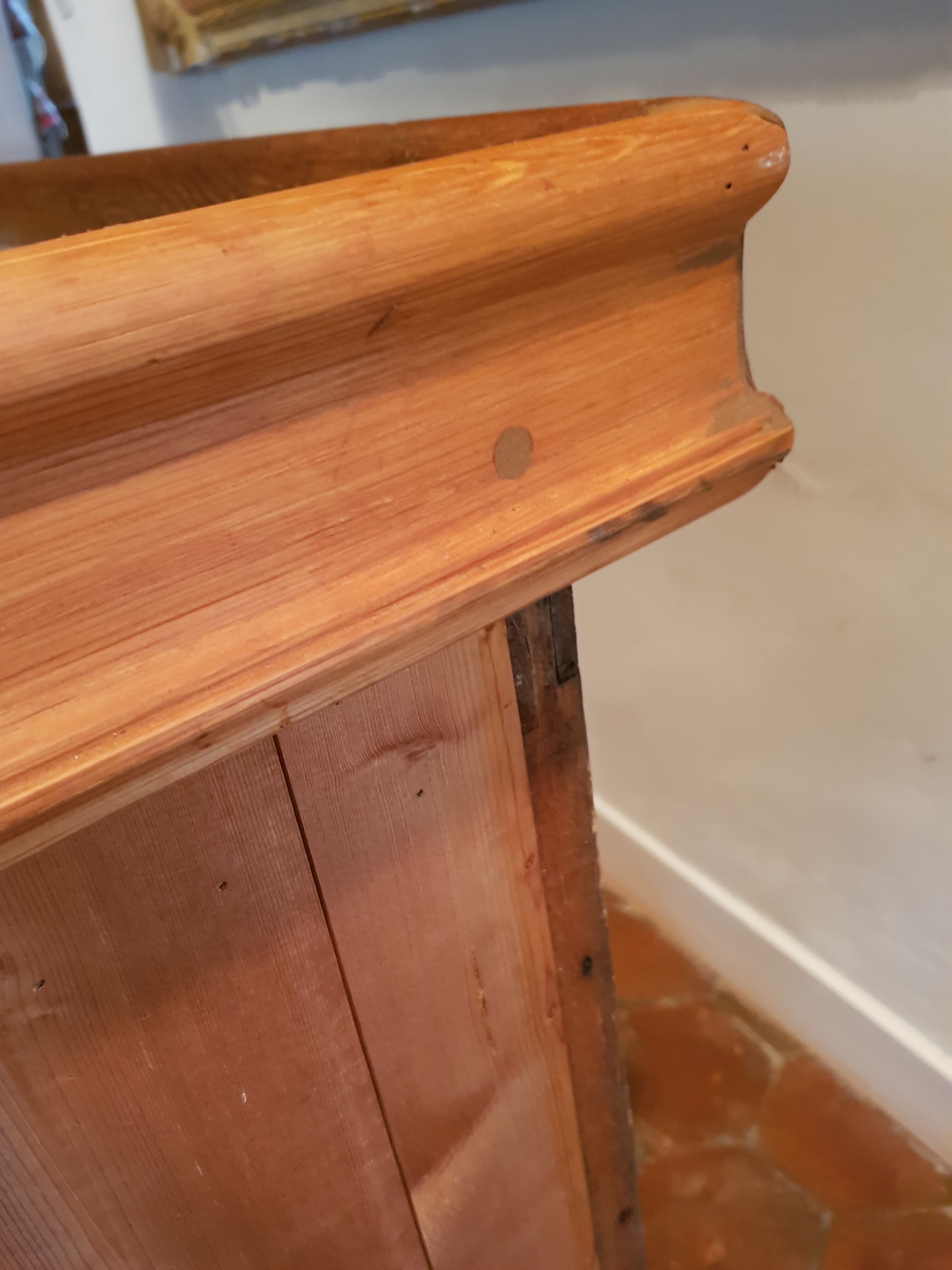 Furniture of trade with drawers