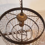 Chandelier with tassels