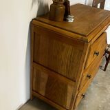 Small solid wood chest of drawers
