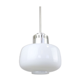 Mid-century Opaline Pendant Lamp