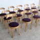 set of 10 vintage chairs | dining chairs | 1970s | Denmark