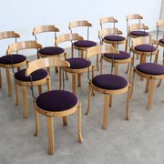 set of 10 vintage chairs | dining chairs | 1970s | Denmark