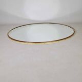 Large round wall mirror from the 60s.