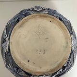 Vase - Cachepot in baroque earthenware from Saint Clément, 19th century