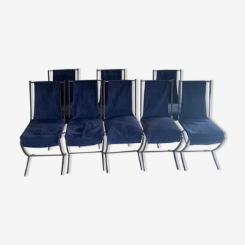 Chaises cardin pour Maison Jansen, 1970