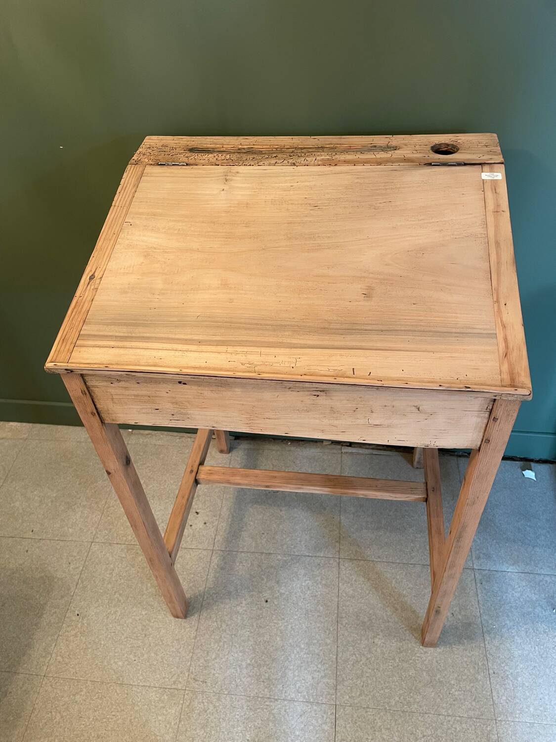 Desk and high chair set