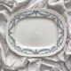 Iron earth dish “Louis XVI” U&C Sarreguemines