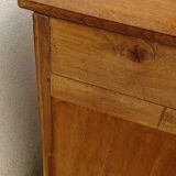 Oak bedside tables, vintage pair