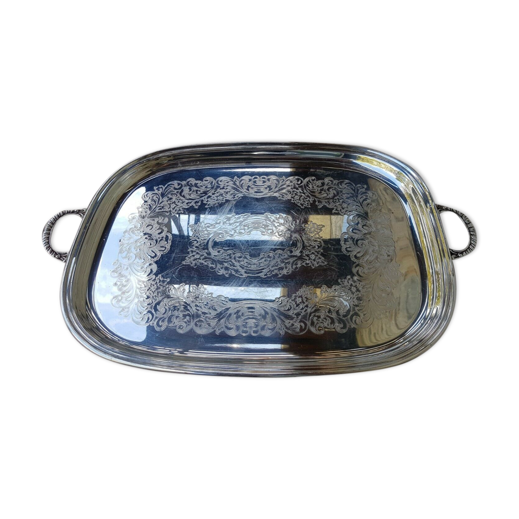 Lot De 3 Plats Ovales En Métal Argenté Saint Hilaire – Qualité, Poinçons
