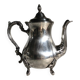 Vintage Viners Sheffield Silver Plated Teapot: Victorian Footed Pitcher