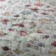 Oriental rug 200 x 300 cm - fish pattern