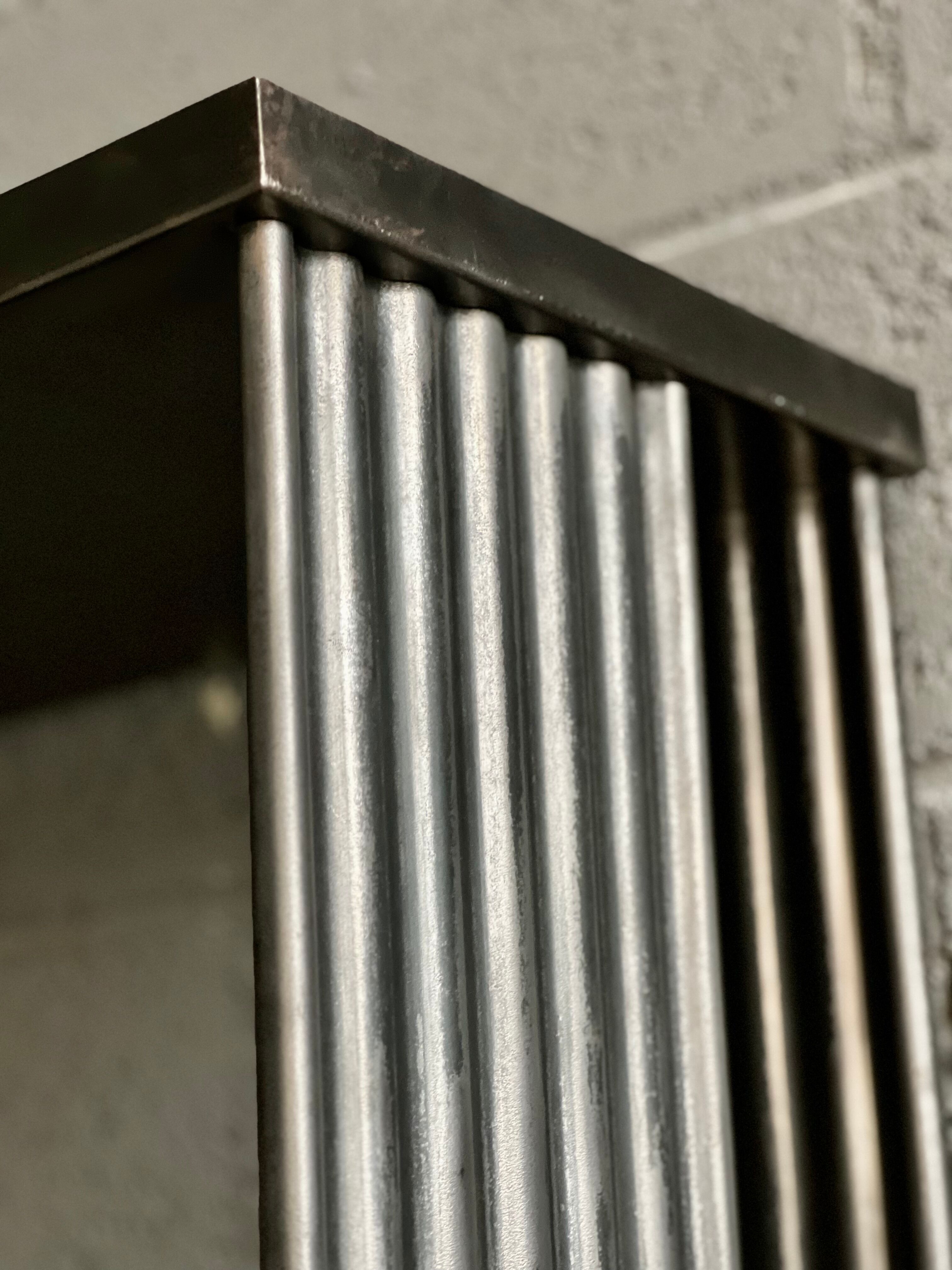 Strafor Industrial Shelf early twentieth century in metal