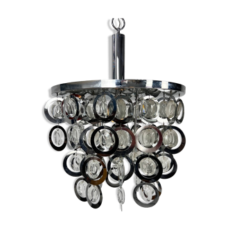 Targetti Sankey Chandelier, 1970s