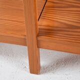 Pine bookshelf library