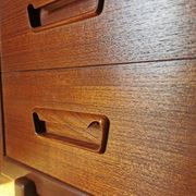Scandinavian teak dresser by Arne Wahl Iversen for Brenderup.