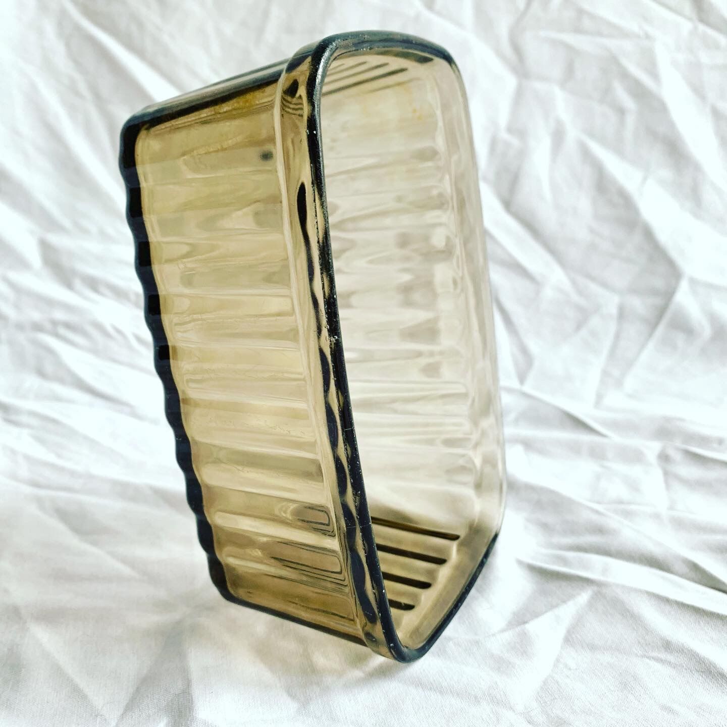 Beurrier vintage en forme de coquille de st Jacques