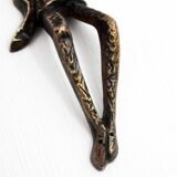 Modernist Christ in bronze