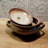 ittle stoneware soup tureen - French - Vintage