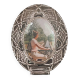 Cadre photo en cristal