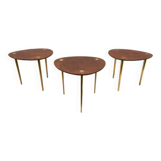 Set de 3 tables gigognes Partroy