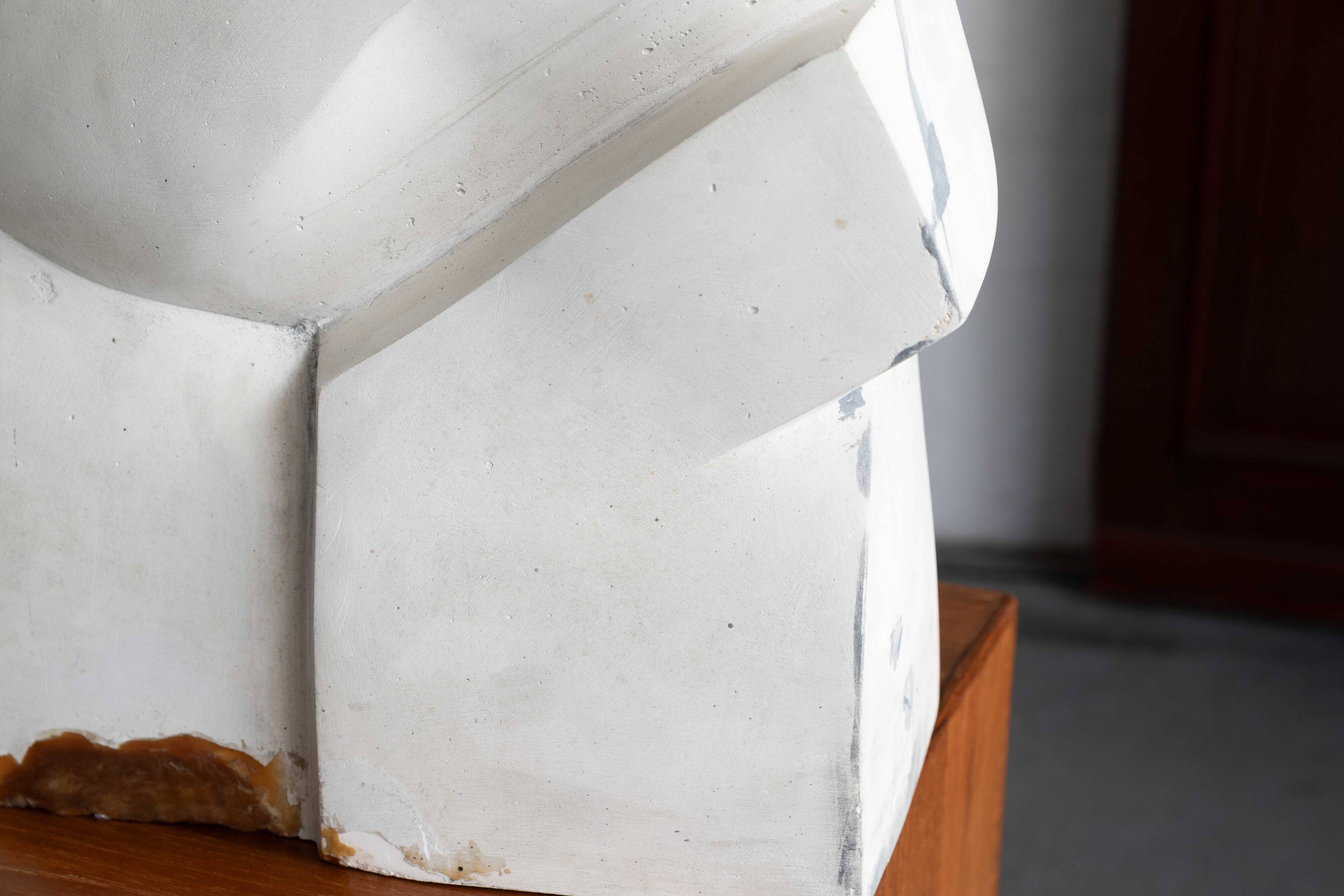 Sculpture 'Then and now' by Pol Spilliaert, Belgium, 2001-2003